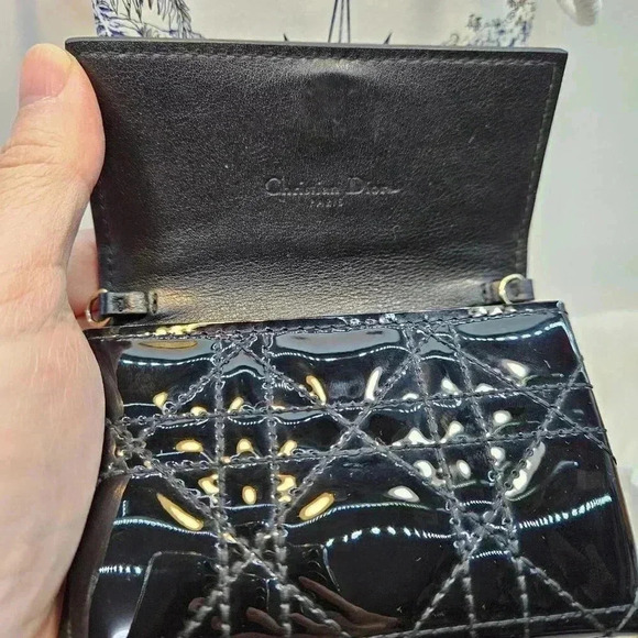🎁 DIOR Card holder pouch with removable chain with belt slots - Picture 5 of 16